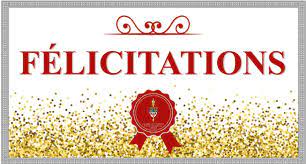 Félicitations
