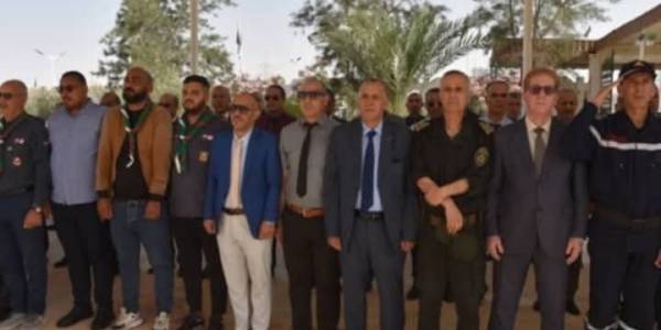 مشاركة مدير جامعة بسكرة في المراسيم الرسمية لإحياء الذكرى الـ80 لمجازر 8 ماي 1945